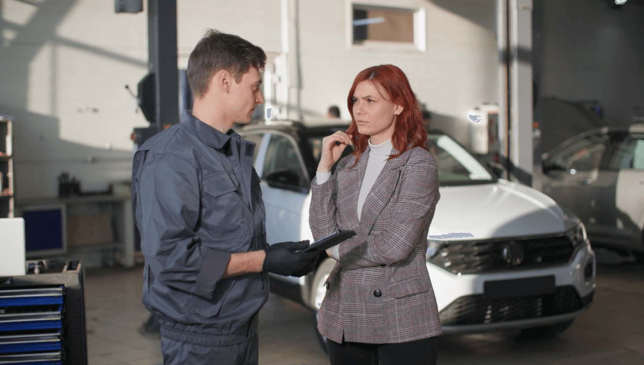 Vehicle inspection consultation illustrating diminished value claims in North Carolina in 2026